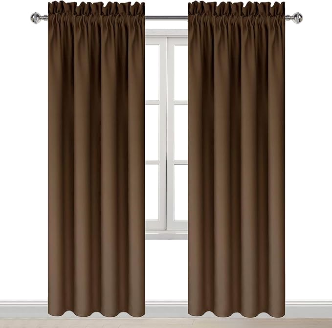 DWCN Blackout Curtains for Bedroom – Thermal Insulated Energy Saving Drapes for - Image 8