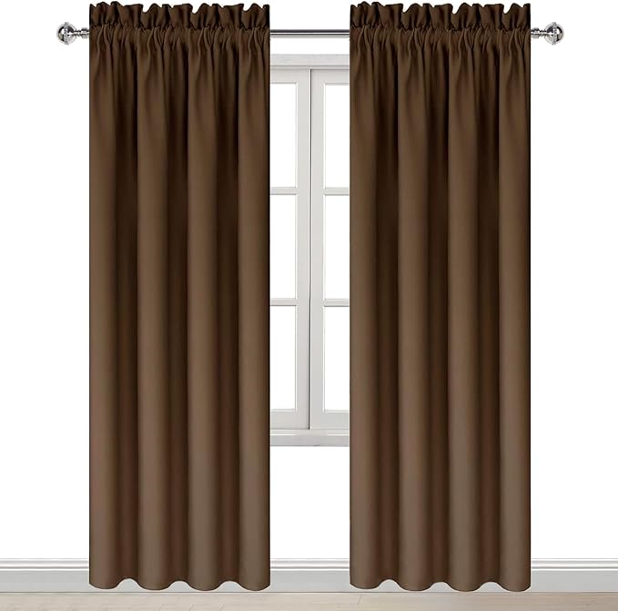 DWCN Blackout Curtains for Bedroom – Thermal Insulated Room Darkening Drapes - Image 9