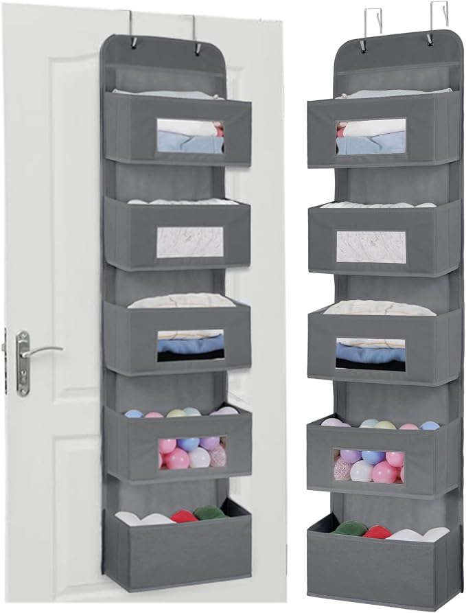 MAX Houser 5-Shelf Over The Door Hanging Organizer by MAXHouser