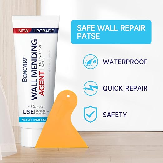Drywall Repair Kit, Spackle Wall Repair Kit, 3 Pack Wall Mending Agent Putty - Image 3