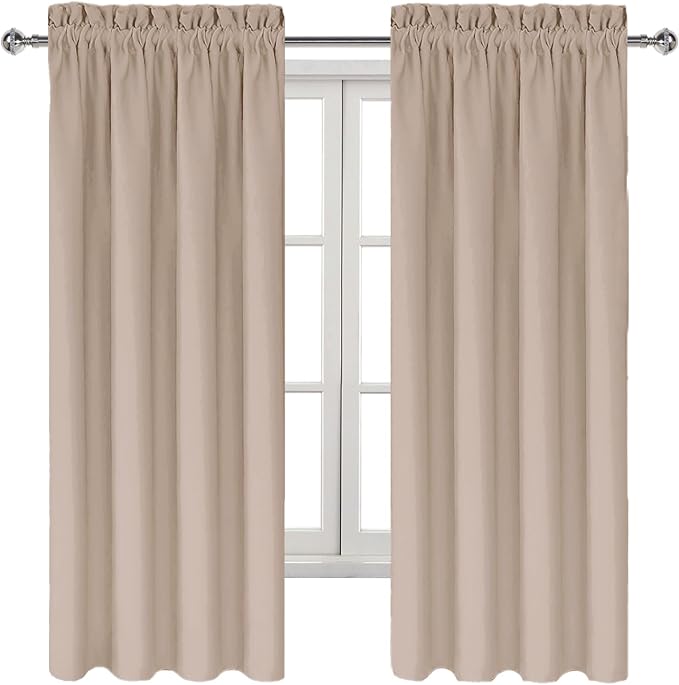 DWCN Blackout Curtains for Living Room Thermal Insulated, Energy Saving & Noise - Image 9