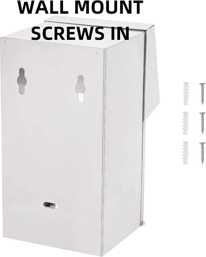 Commercial Toilet Paper Tissue Dispenser Dual Rolls Toilet Paper Holder - Image 5