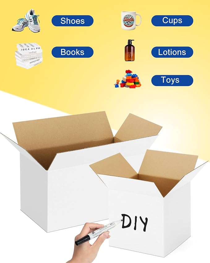 Assorted-Sizes-Shipping-Boxes-45-Pack: 5x5x5 & 6x6x6 & 8x6x6 - Image 7