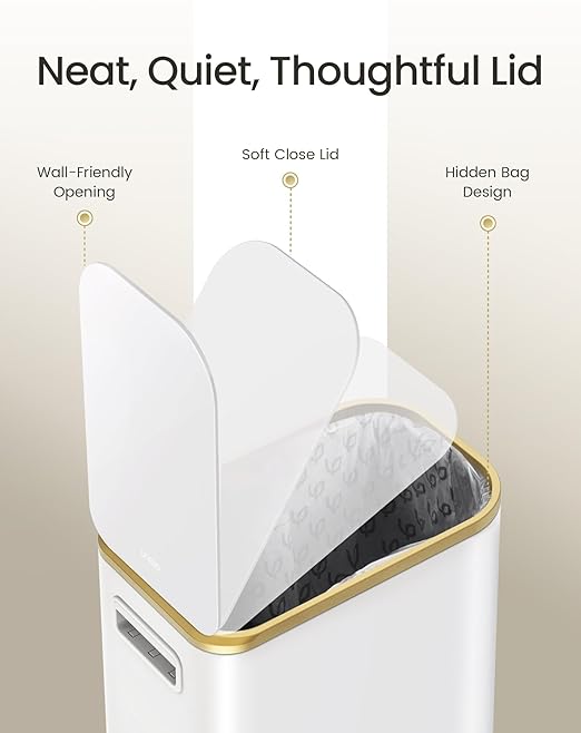 Cesun Small Bathroom Trash Can - Image 4