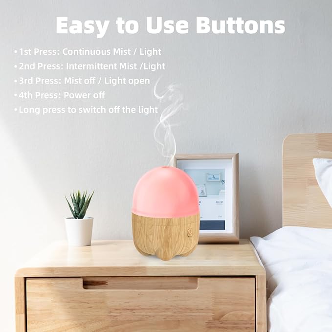 150ML Rechargeable Battery Essential Oil Diffuser, Portable Cordless - Image 6