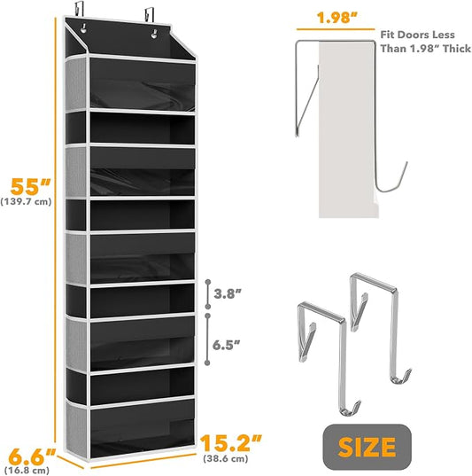 SpaceAid 2 Pack Over The Door Organizer - Image 2