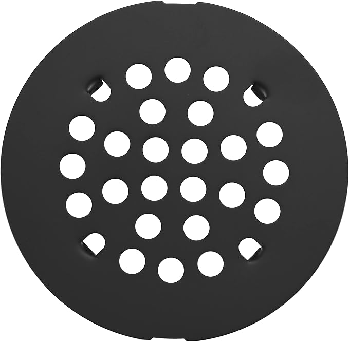 rrajj 4-1/4 Inch Round Snap-in Shower Floor Drain Cover Replacement Cover by RRAJJ