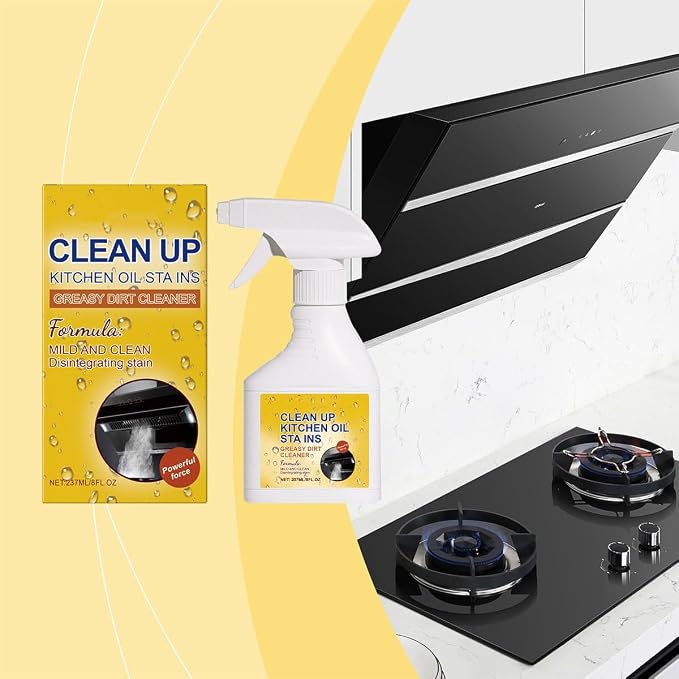 Heavy Duty Kitchen All-Purpose oil stains Cleaner Degreaser spray, Kitchen - Image 3