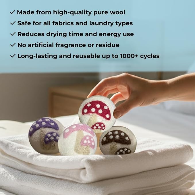 Ezhippie Quality Wool Dryer Balls - Image 6