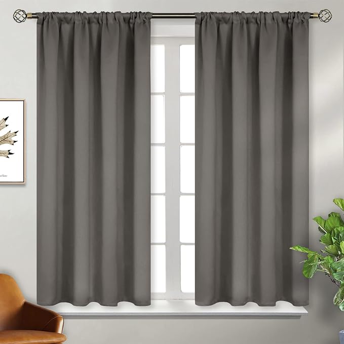 BGment Rod Pocket Blackout Curtains by BGment