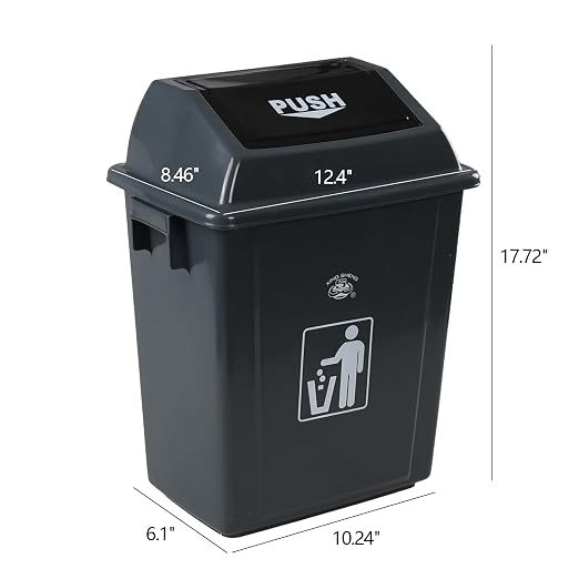Morcte 6 Gallon Small Kitchen Trash Can - Image 2