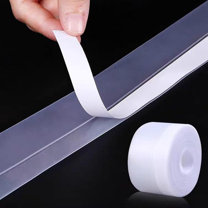 Upgraded 49.2FT Silicone Weather Stripping Door Seal, No Residue Glass Shower - Image 8