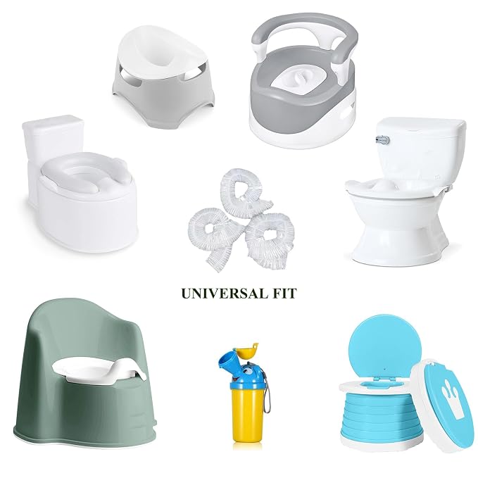 Potty Chair Liners with Elastic, Portable Potty Training Bags, Potty Refill - Image 6