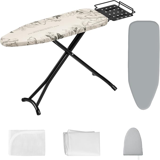 Ironing Board, Foldable Ironing Board Adjustable Height Compact Iron Board by Unknown