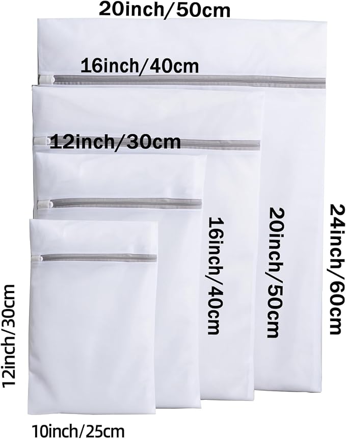 Mesh Laundry Bags, Mesh Wash Bags Durable Mesh Structure - Image 2