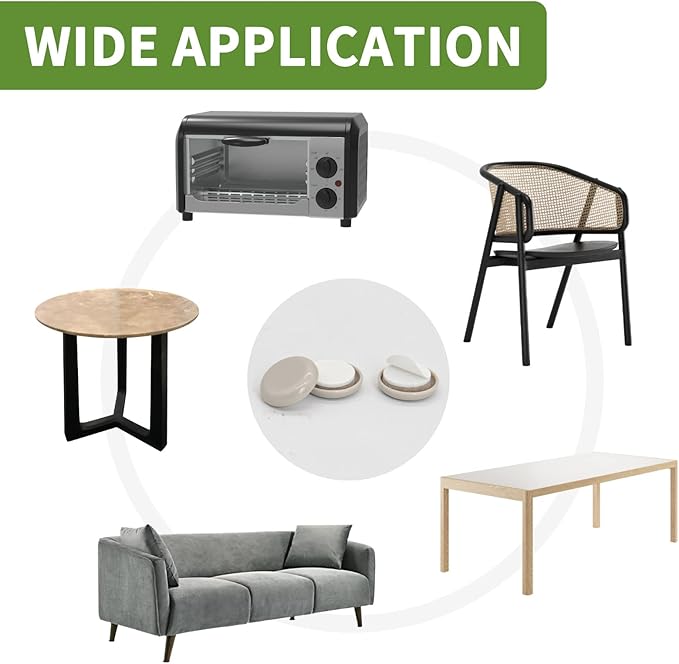 Furniture Sliders for Carpet 48 PCS - Image 7