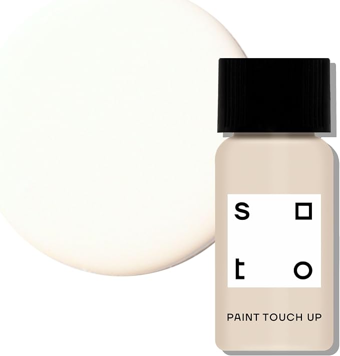 soto White Paint Touch Up, Matte Finish — 10 Milliliters of Scratch Repair by soto