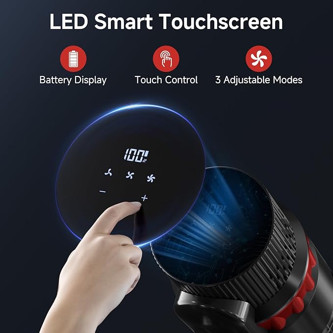 Cordless Vacuum Cleaner, 530W/45Kpa/70Mins Vacuum Cleaners - Image 3