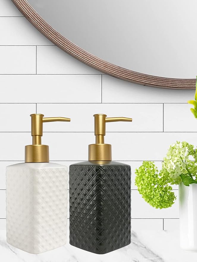 Chic Unique White Soap Dispenser - Image 5