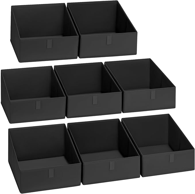 DIMJ Closet Storage Bins 8 Pack by DiMJ