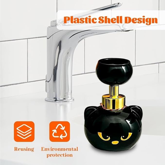 Cute Cat Paw Foam Soap Dispenser, Foaming Hand Dispensers - Image 7