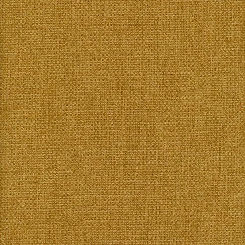 SIMPLIHOME Carlson 45" Wide Vegan Leather Rectangle Ottoman in Marigold