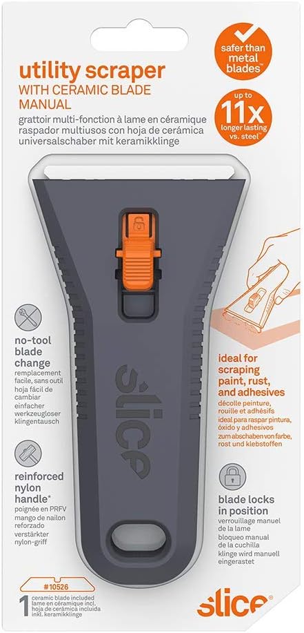 Slice 10591-CS Manual Utility Scraper, Locking Ceramic Blade, Rust Free - Image 8