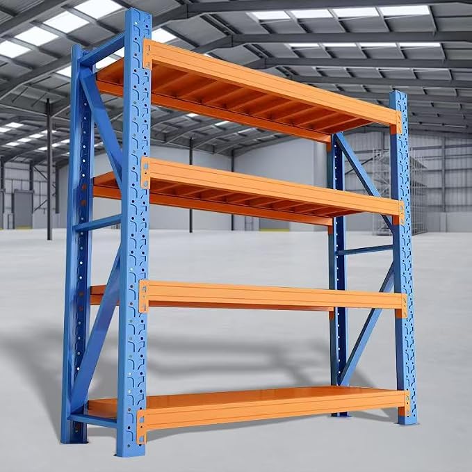 Industrial Metal Storage Shelves - Image 7