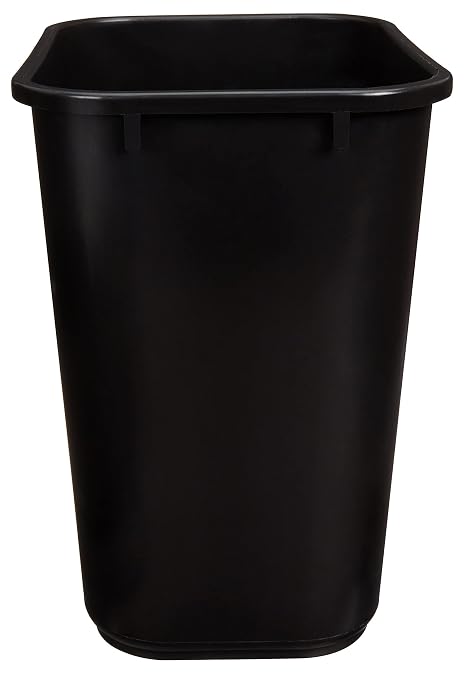 Amazon Basics Trash Can, Rectangular Commercial Office Wastebasket, 7 Gallon - Image 5