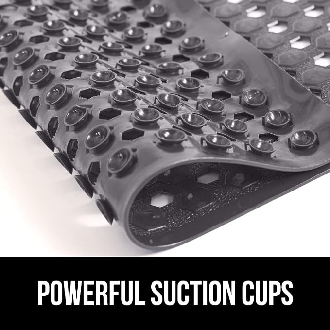 GORILLA GRIP Patented Square Shower Stall Mat, Small Bathtub Floor Mats - Image 3