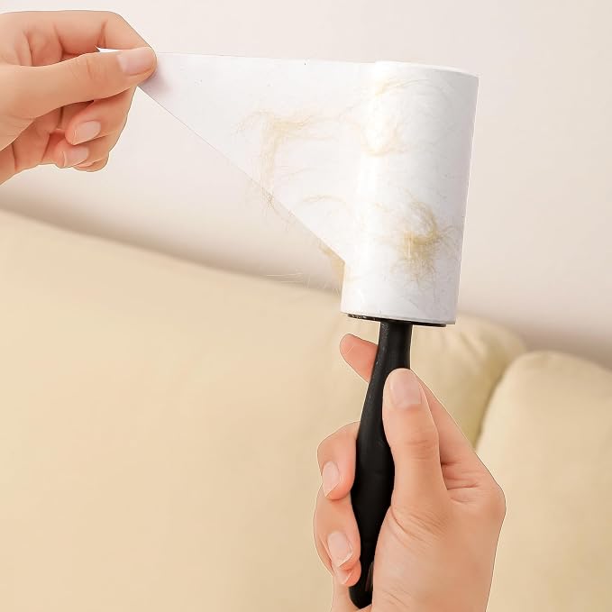 4 inch Lint Roller Refills for Evercare PetLovers Muji IKEA Bastis 4 inch - Image 5