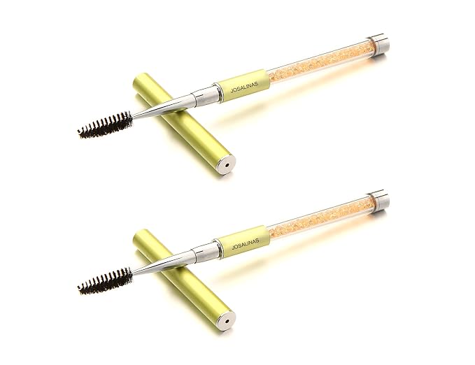 2PCS Mascara Brushes Eyebrow Eyelash Brushes Mascara Wands Applicators Eye by JOSALINAS