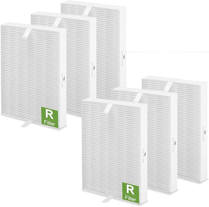 Smilyan 6 Pack Hpa300 HEPA Replacement Filter R by Smilyan