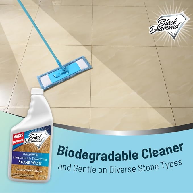 Black Diamond Stoneworks Limestone and Travertine Floor Cleaner: Natural Stone - Image 4
