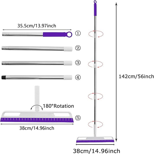 Magic Broom Multifunction Silicone Floor Squeegee, Air Broom - Image 2