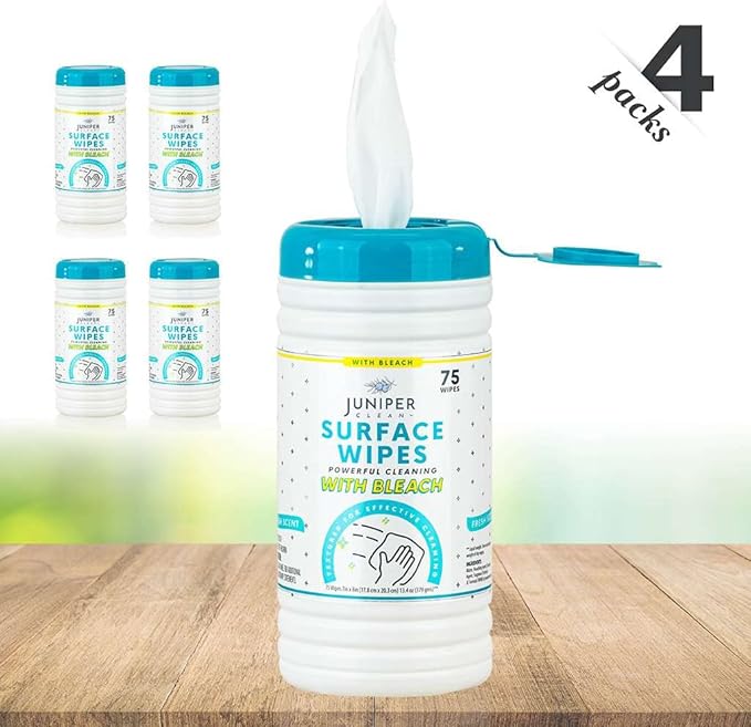 4 Pack Surface Cleaning Wipes - Image 2