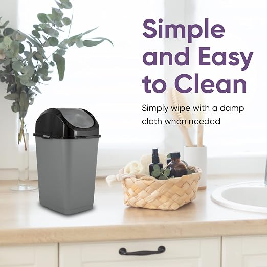 Superio Mini Plastic Trash Can - Image 9