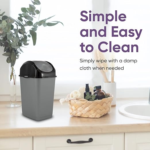 Superio Mini Plastic Trash Can - Image 9