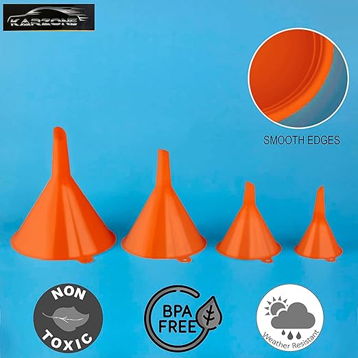 Oil Funnel Set – Plastic Funnels - Image 6