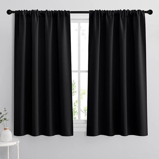 RYB HOME Bedroom Blackout Curtains by RYBHOME