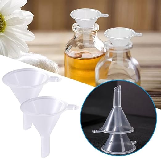 2 Pcs Mini Clear Plastic Funnel - Image 6