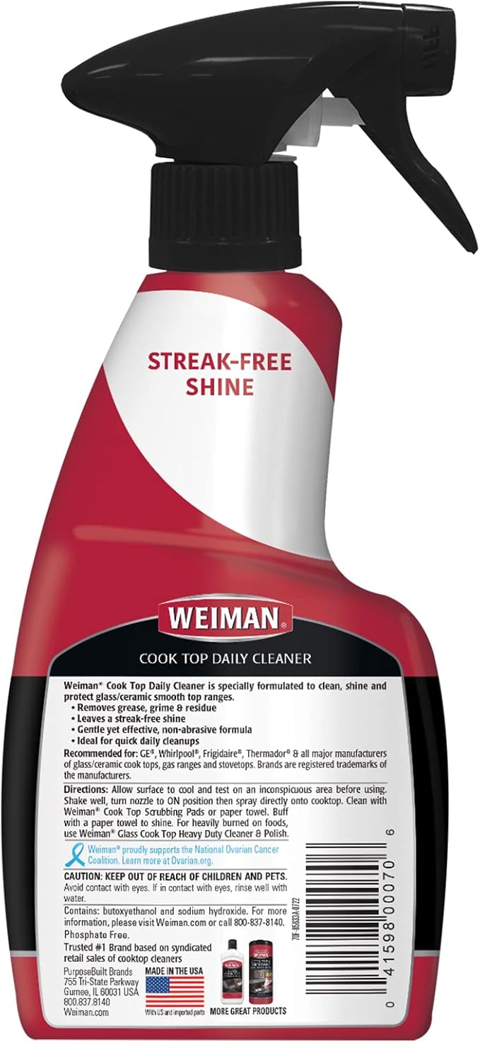 Weiman Glass Cooktop Cleaner & Polish - Image 2