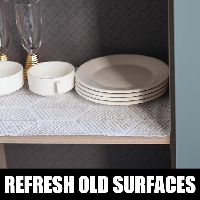 Shelf Liners for Kitchen Cabinets, 16IN x 20FT Non Adhesive and Strong Non-Slip - Image 3