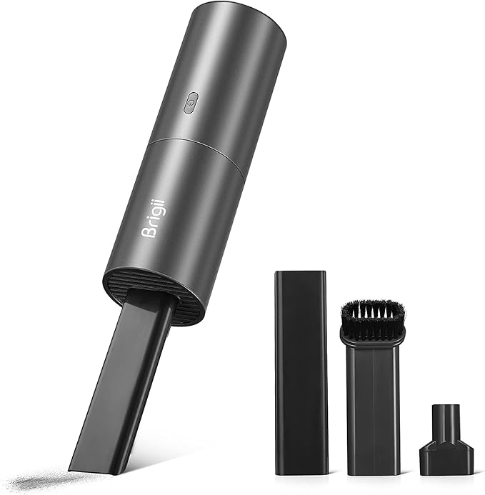 Brigii Mini Vacuum Cleaner, Small Handheld Vacuum Cordless USB Rechargeable by Brigii