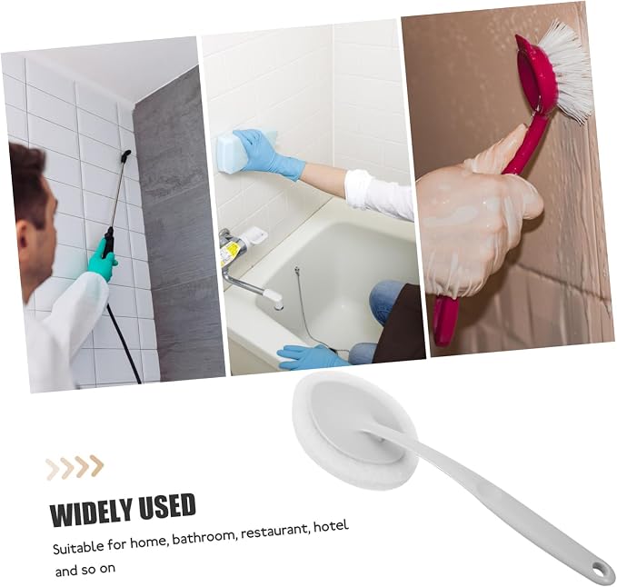 Sponge Brush Cleaning Tool for Bathroom Kitchen Durable Descaling Scrubber - Image 9