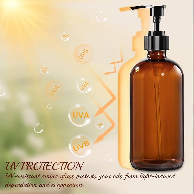 12 Pack Amber Glass Bottles 16oz - Image 6
