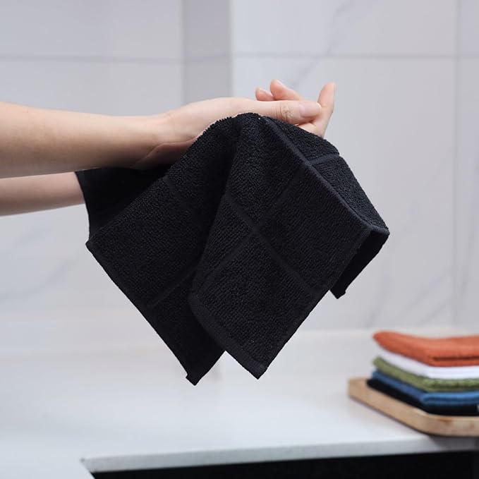 Glynniss Dishcloths Kitchen Highly Absorbent Dish Rags 100% Cotton Dish Cloths - Image 3