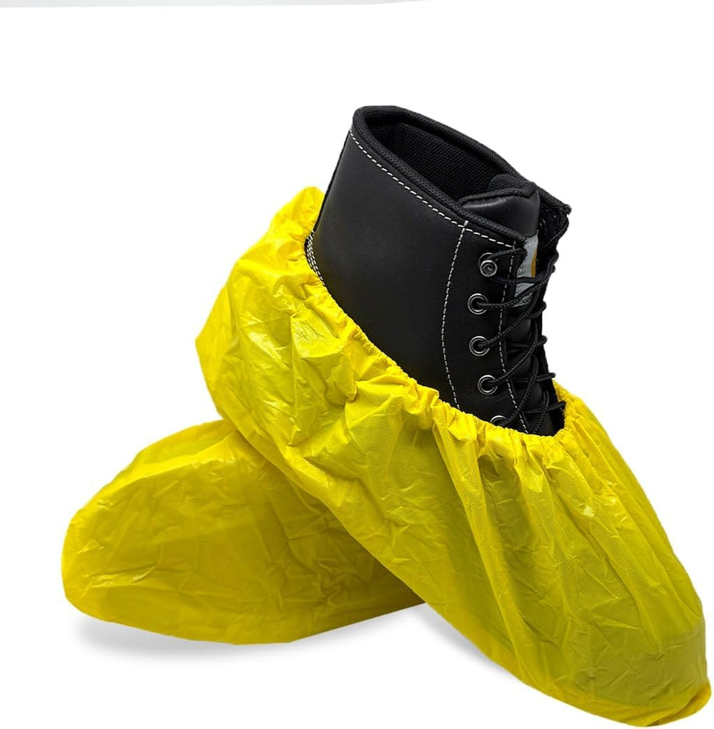 ShuBee Waterproof Shoe & Boot Covers Slip-Resistant Disposable for Plumbi...