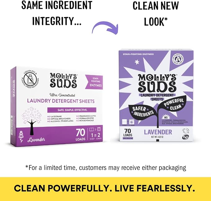 Molly’s Suds Laundry Detergent Sheets | Gentle on Sensitive Skin, Powerful - Image 2