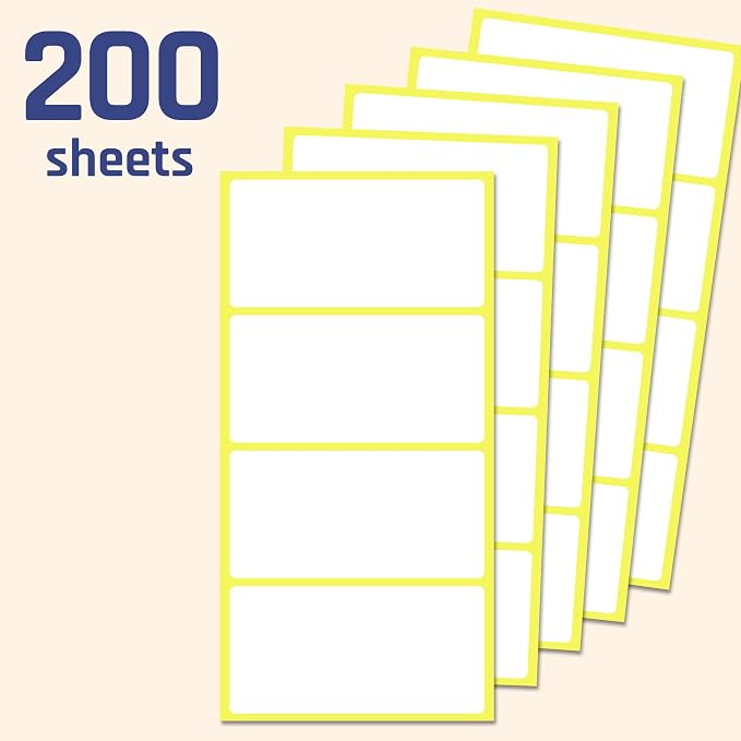 4" x 2", Labels Stickers for Storage Bins - Image 3